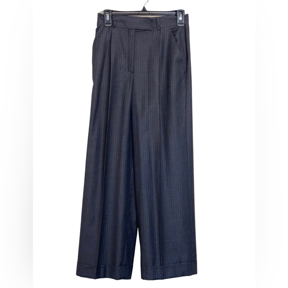 Escada women’s wool pin striped pants. Size36 GUC - Picture 3 of 7